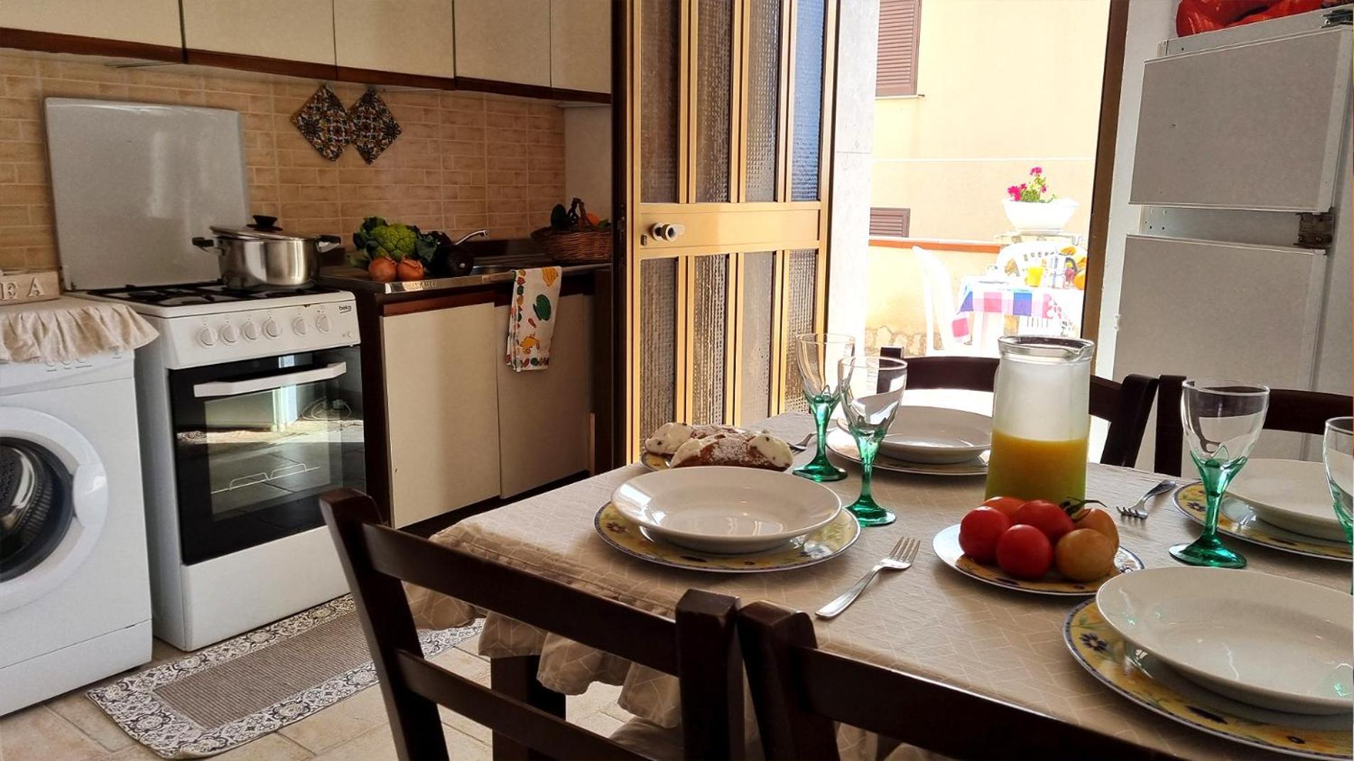 Apartament Casa Vacanza Vista Mare Custonaci Zewnętrze zdjęcie