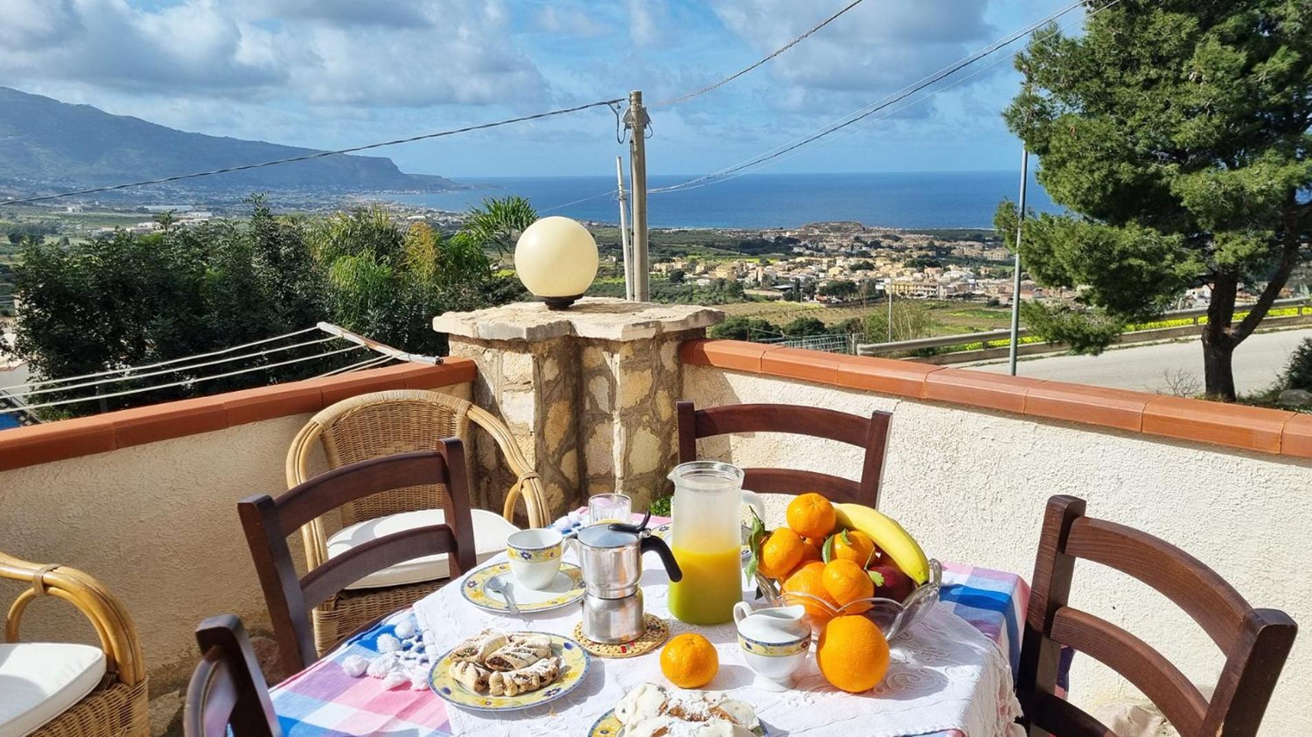 Casa Vacanza Vista Mare Custonaci Zewnętrze zdjęcie